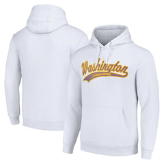 Washington Commanders Starter Unisex Tailsweep Pullover Hoodie White