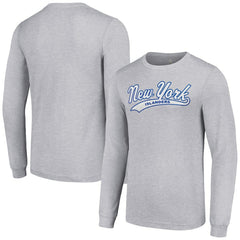 New York Islanders Starter Tailsweep T-Shirt - Heather Gray - NHL 200652328