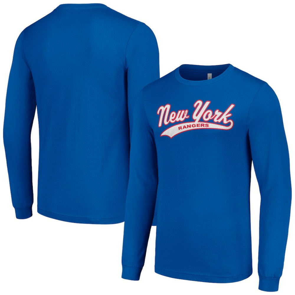New York Rangers Starter Tailsweep T-Shirt - Blue - NHL 200652346