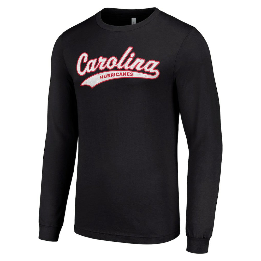 Carolina Hurricanes Starter Tailsweep T-Shirt - Black - NHL 200652350