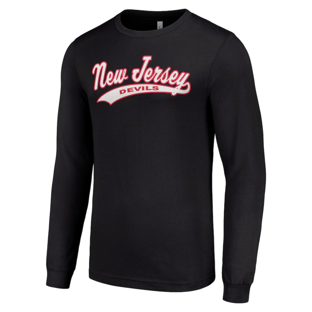 New Jersey Devils Starter Tailsweep T-Shirt - Black - NHL 200652357
