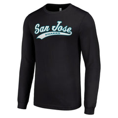 San Jose Sharks Starter Tailsweep T-Shirt - Black - NHL 200652362