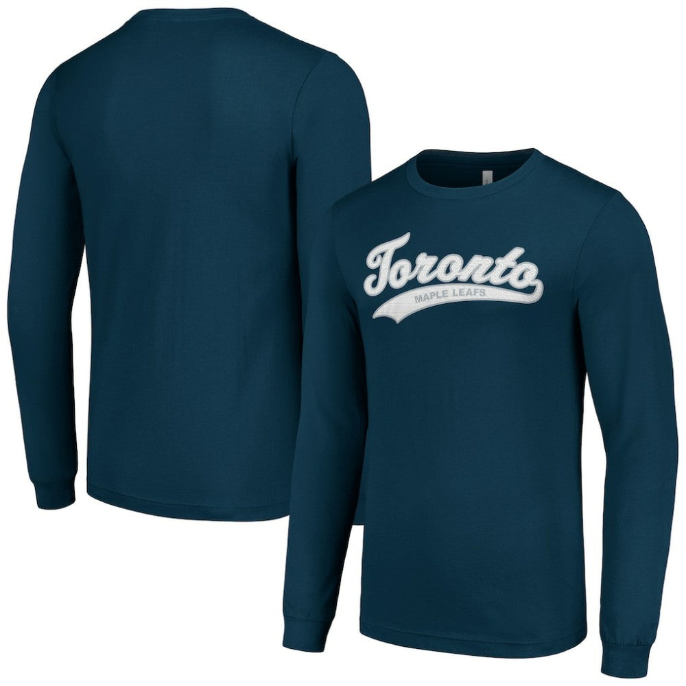 Toronto Maple Leafs Starter Tailsweep T-Shirt - Navy - NHL 200652373