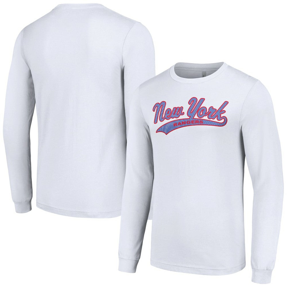 New York Rangers Starter Tailsweep T-Shirt - White - NHL 200652405