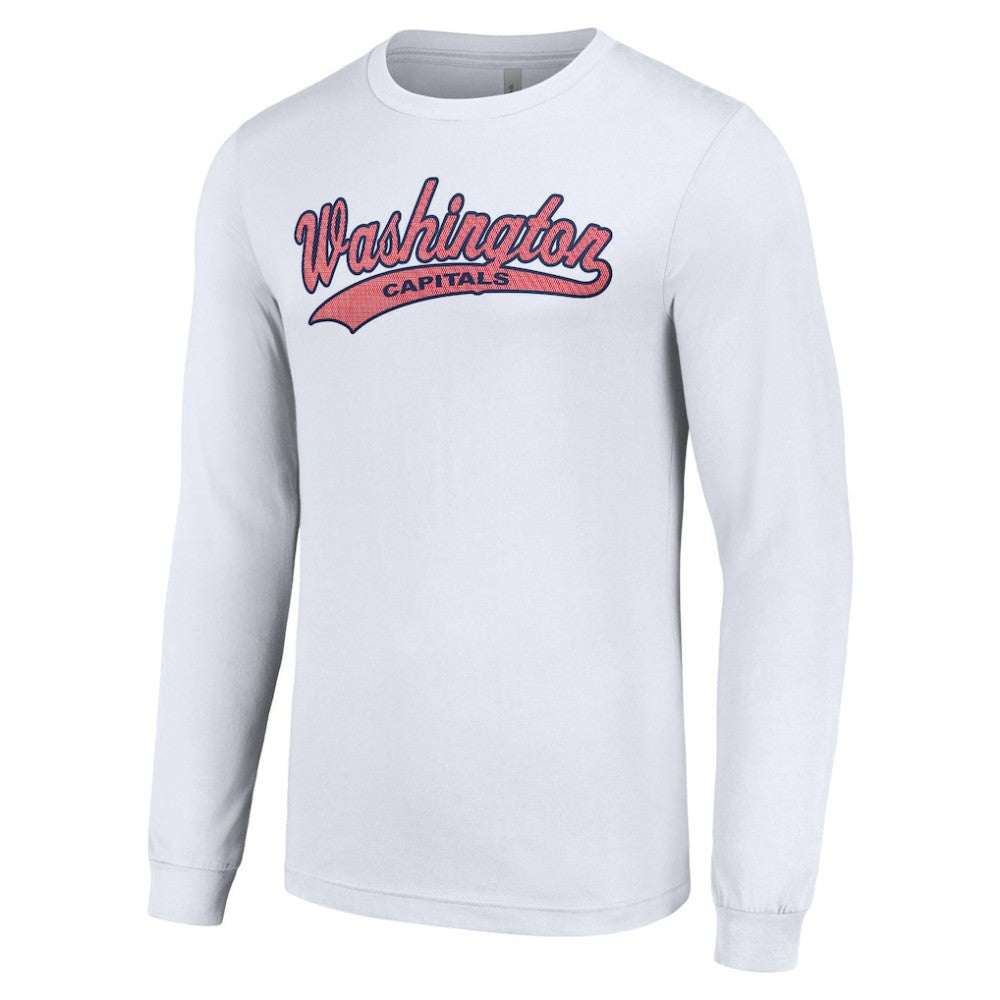Washington Capitals Starter Tailsweep T-Shirt - White - NHL 200652417