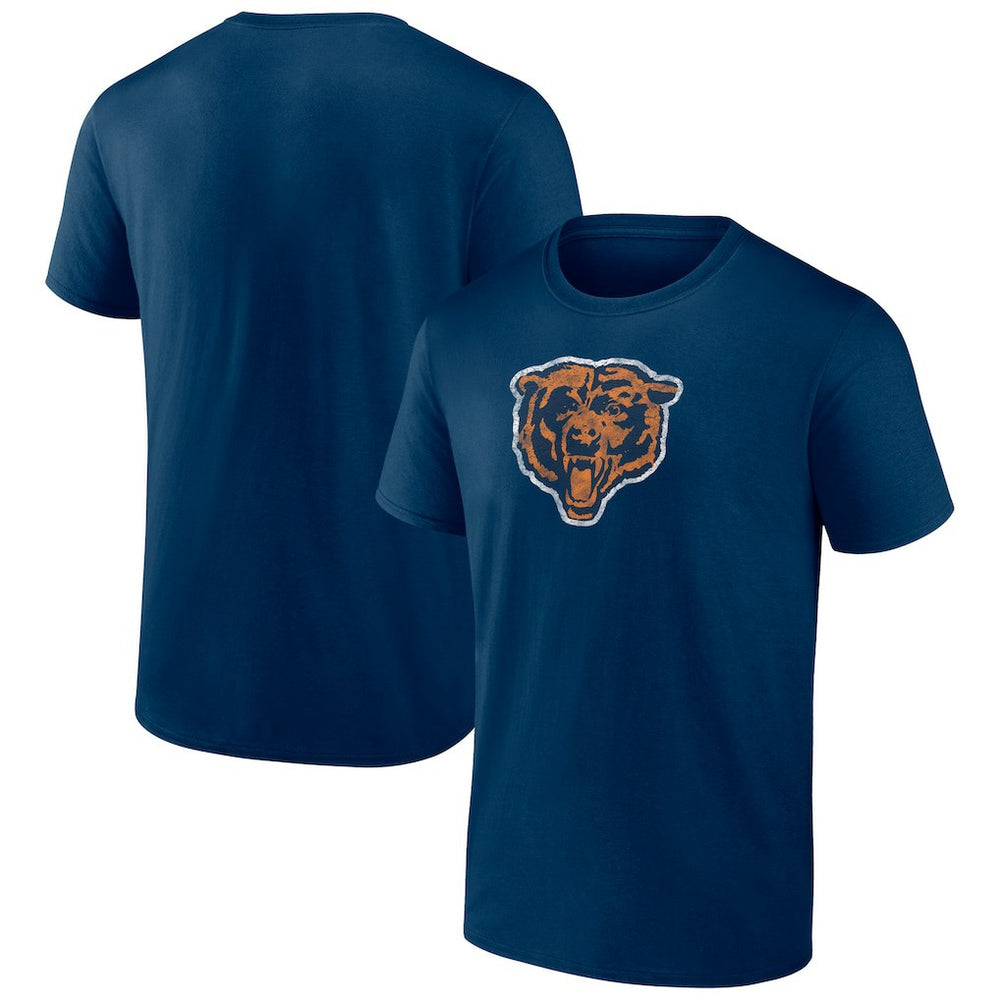 Chicago Bears Throwback T-Shirt Navy
