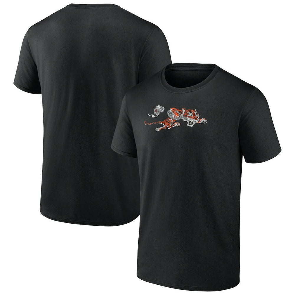 Cincinnati Bengals Throwback T-Shirt Black