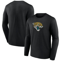 Jacksonville Jaguars Throwback Long Sleeve T-Shirt Black
