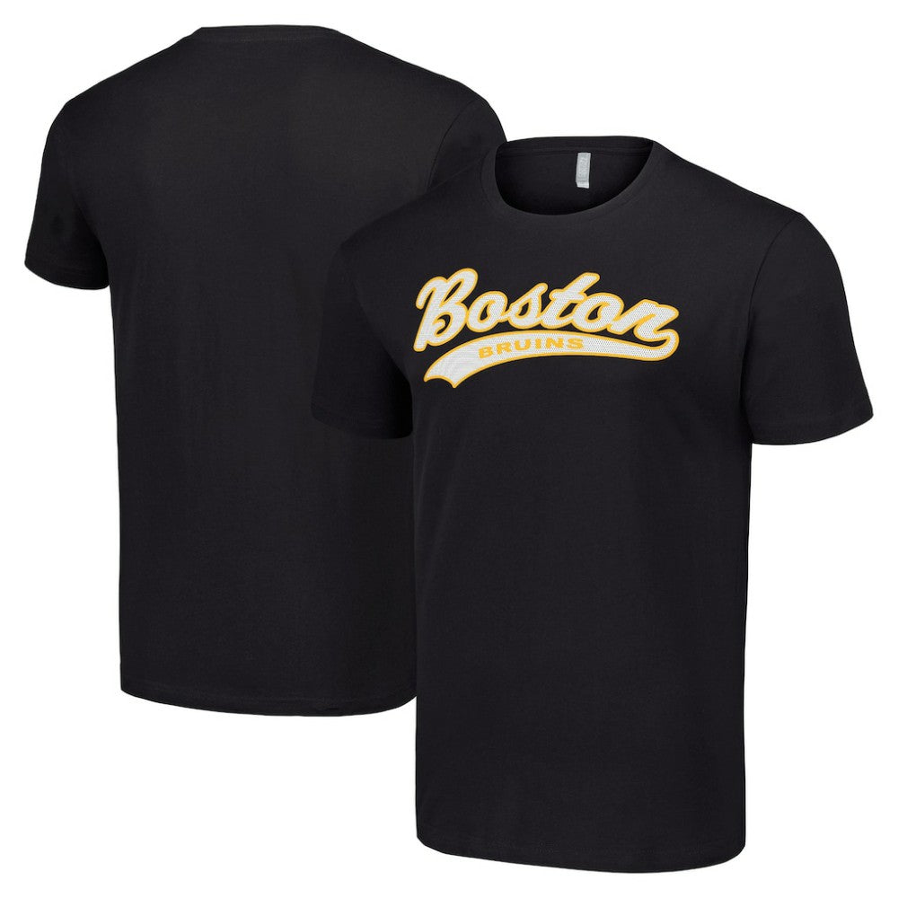 Boston Bruins Starter Tailsweep T-Shirt - Black - NHL 200652539