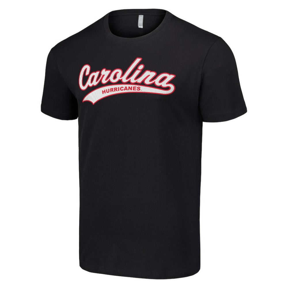 Carolina Hurricanes Starter Tailsweep T-Shirt - Black - NHL 200652540