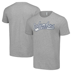 Columbus Blue Jackets Starter Tailsweep T-Shirt - Heather Gray - NHL 200652562