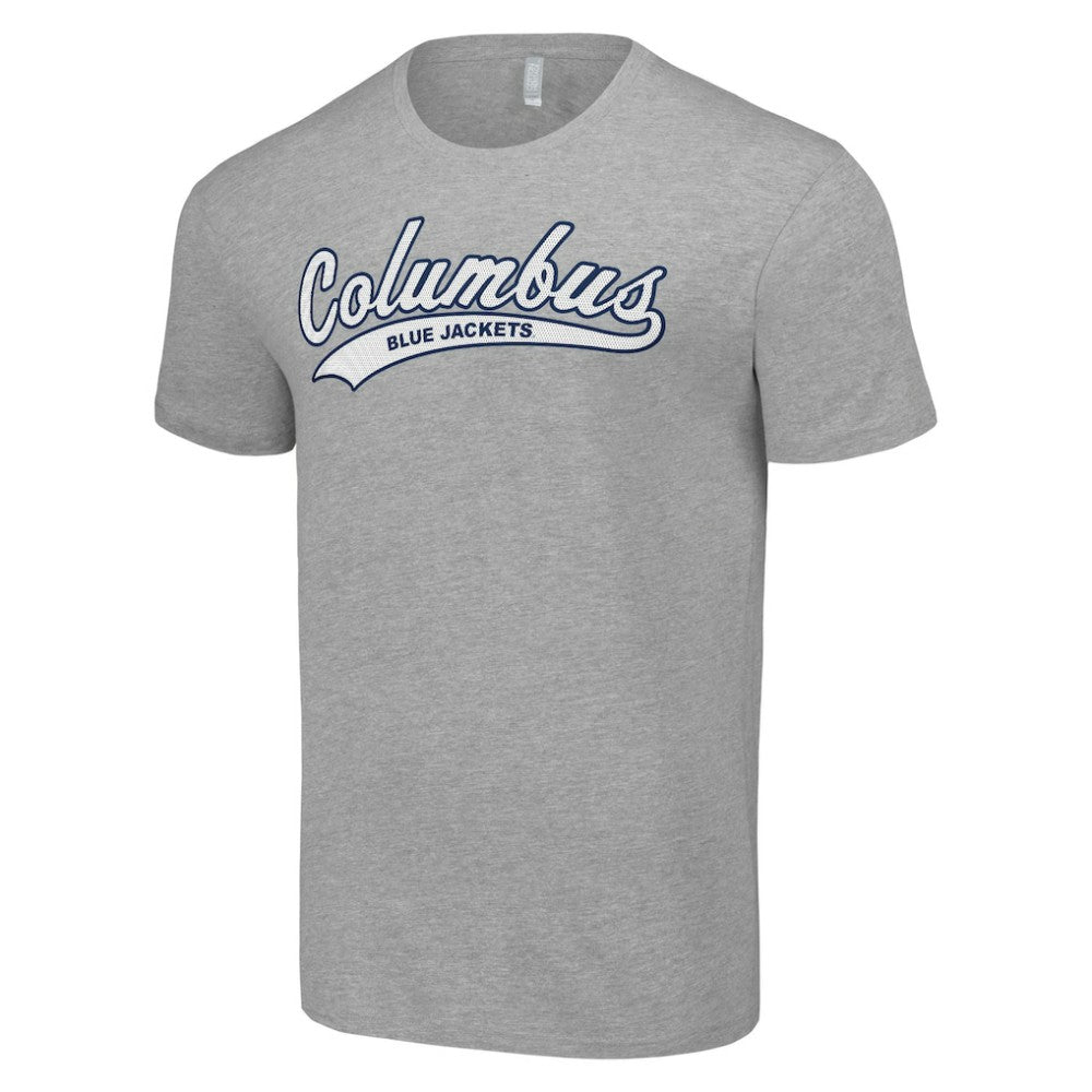 Columbus Blue Jackets Starter Tailsweep T-Shirt - Heather Gray - NHL 200652562