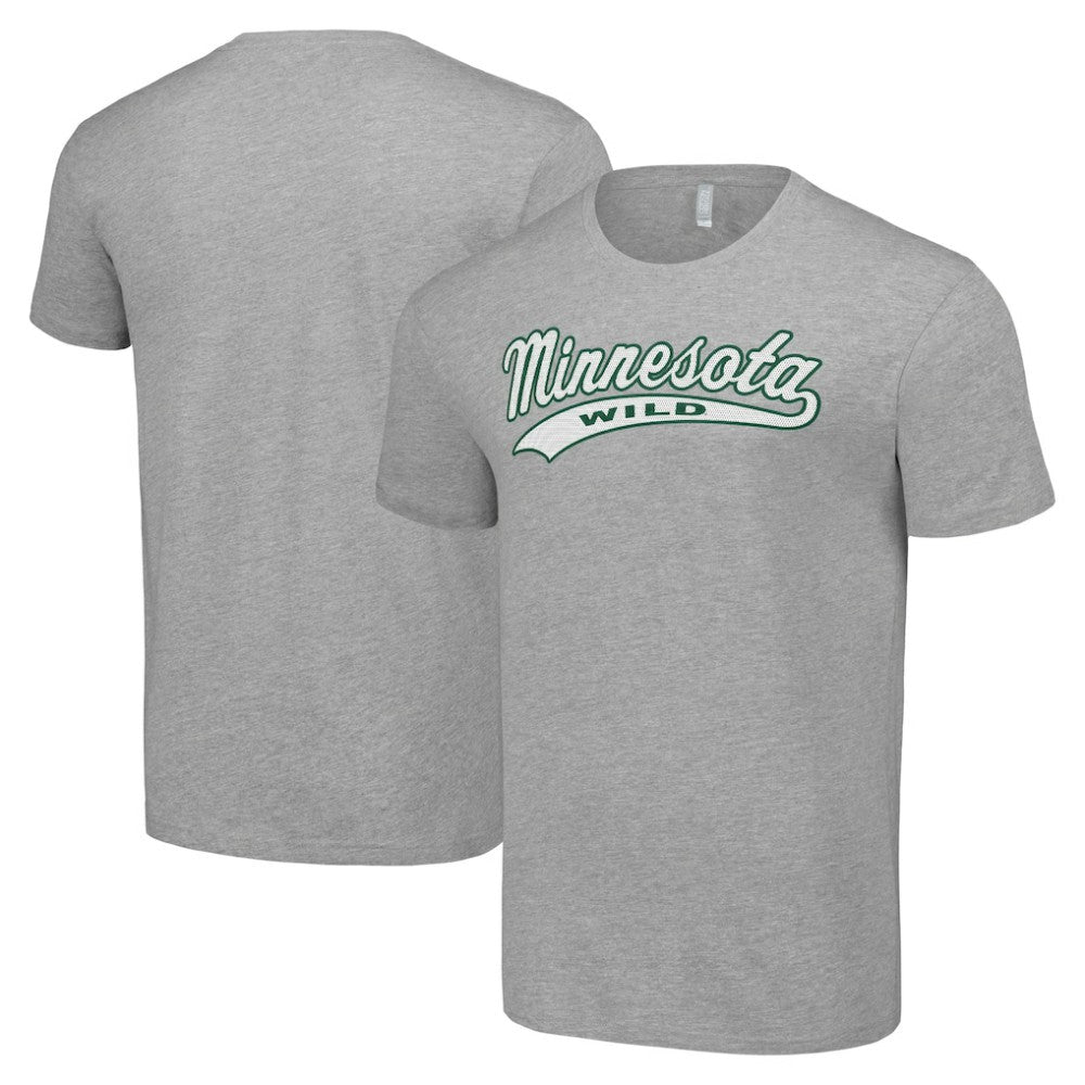Minnesota Wild Starter Tailsweep T-Shirt - Heather Gray - NHL 200652568