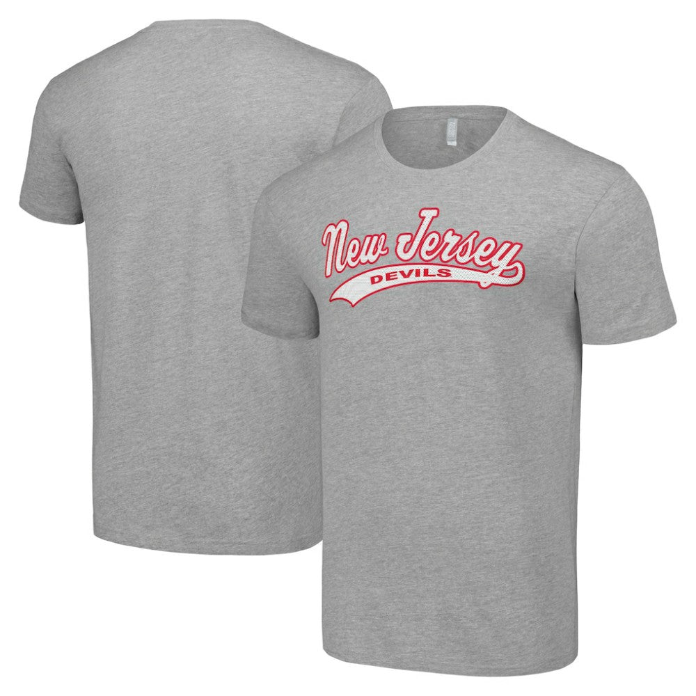 New Jersey Devils Starter Tailsweep T-Shirt - Heather Gray - NHL 200652571