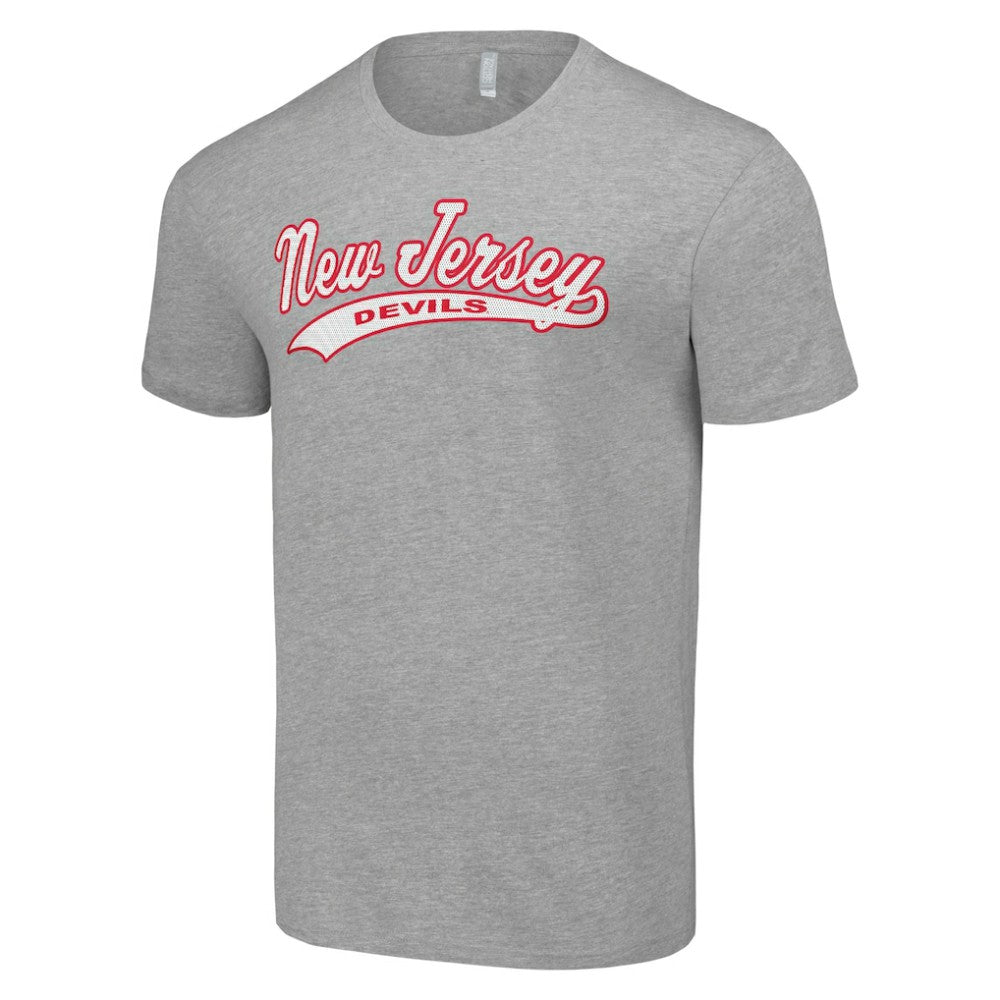New Jersey Devils Starter Tailsweep T-Shirt - Heather Gray - NHL 200652571