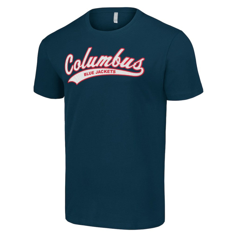 Columbus Blue Jackets Starter Tailsweep T-Shirt - Navy - NHL 200652589