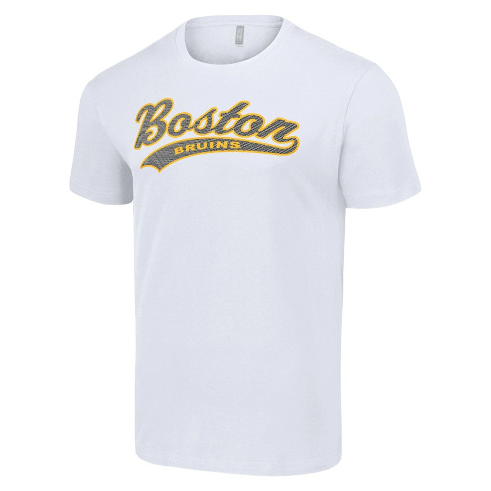 Boston Bruins Starter Tailsweep T-Shirt - White - NHL 200652610