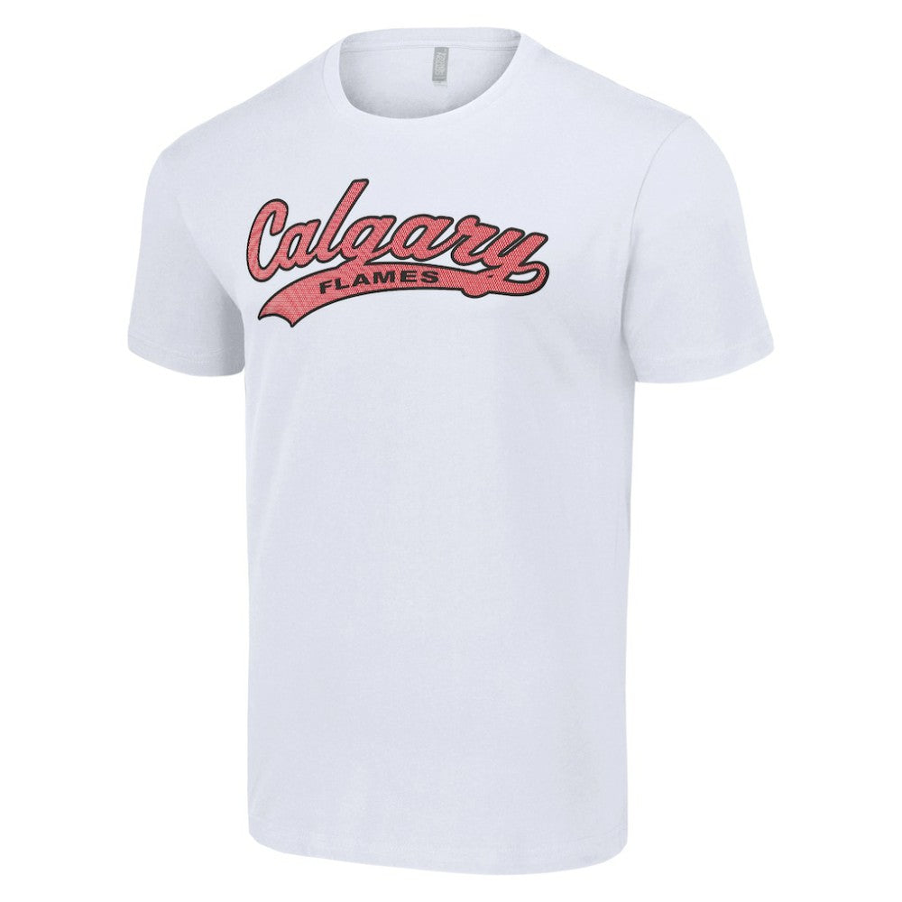 Calgary Flames Starter Tailsweep T-Shirt - White - NHL 200652612