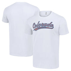 Colorado Avalanche Starter Tailsweep T-Shirt - White - NHL 200652615