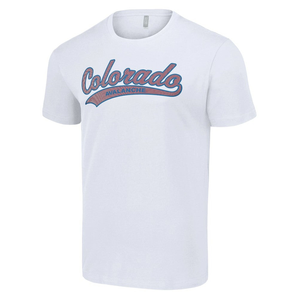 Colorado Avalanche Starter Tailsweep T-Shirt - White - NHL 200652615