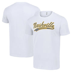Nashville Predators Starter Tailsweep T-Shirt - White - NHL 200652624