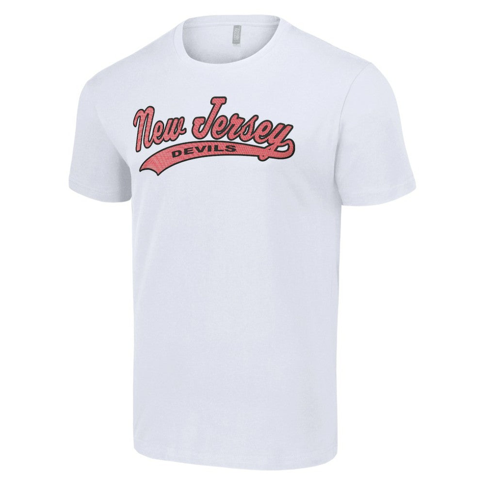 New Jersey Devils Starter Tailsweep T-Shirt - White - NHL 200652625