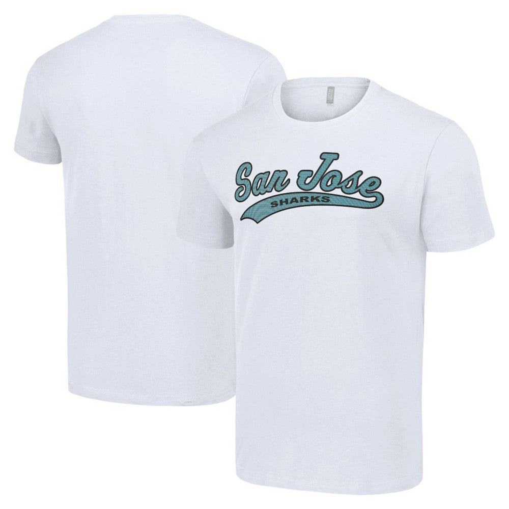 San Jose Sharks Starter Tailsweep T-Shirt - White - NHL 200652632
