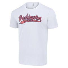 Washington Capitals Starter Tailsweep T-Shirt - White - NHL 200652639