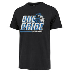 47 brand Detroit Lions '47 Regional Franklin T-Shirt Black