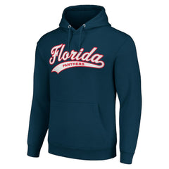 Florida Panthers Starter Tailsweep Fleece Tri-Blend Pullover Hoodie - Navy - NHL 200652729