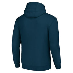 Nashville Predators Starter Tailsweep Fleece Tri-Blend Pullover Hoodie - Navy - NHL 200652731