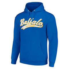 Buffalo Sabres Starter Tailsweep Fleece Tri-Blend Pullover Hoodie - Royal - NHL 200652748
