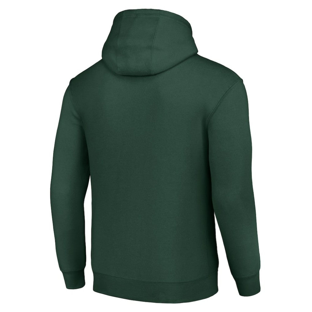 Dallas Stars Starter Tailsweep Fleece Tri-Blend Pullover Hoodie - Green - NHL 200652753