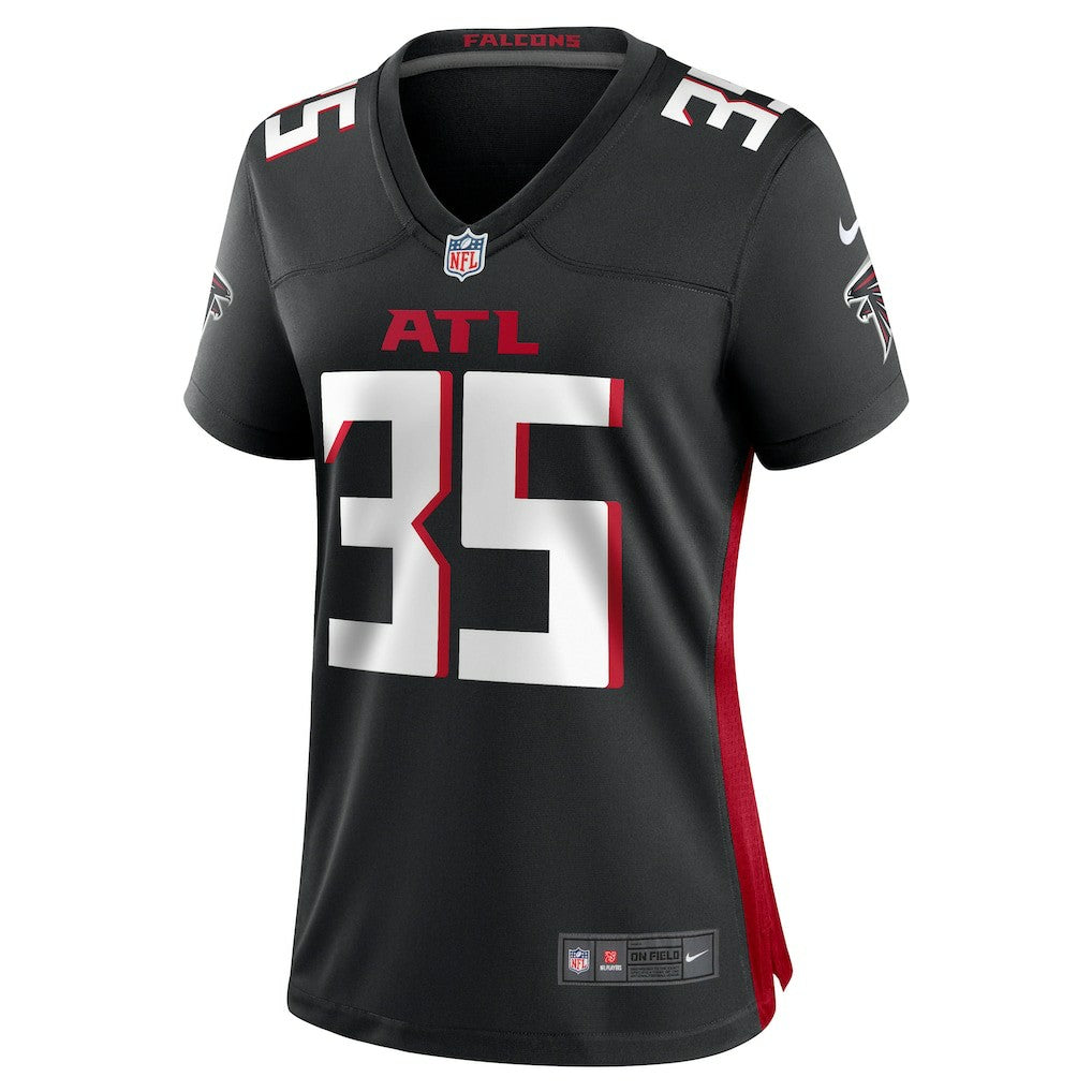 Nike Natrone Brooks Atlanta Falcons Women's Team Game Jersey Black