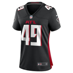 Nike Liam McCullough Atlanta Falcons Women's Team Game Jersey Black