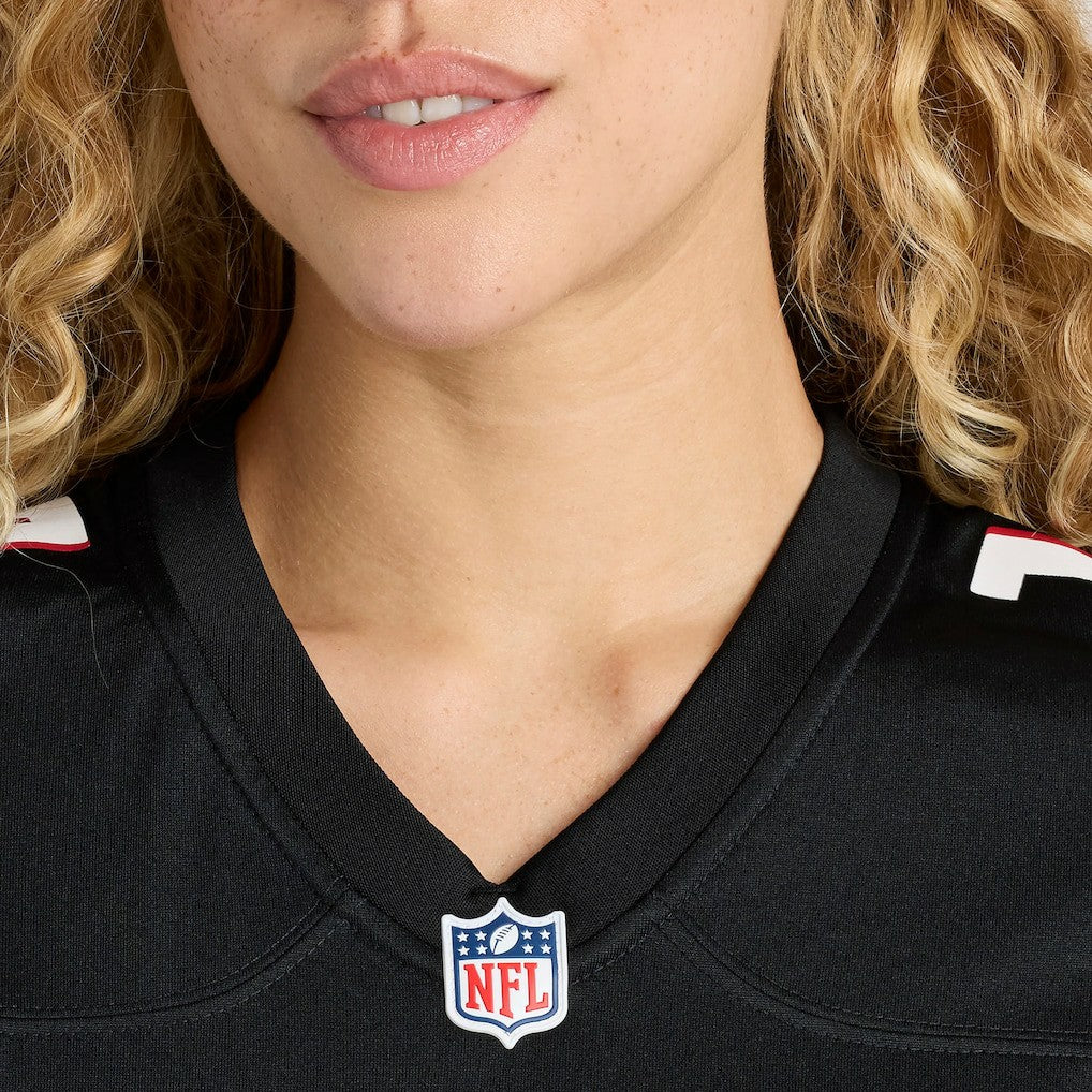 Nike Liam McCullough Atlanta Falcons Women's Team Game Jersey Black