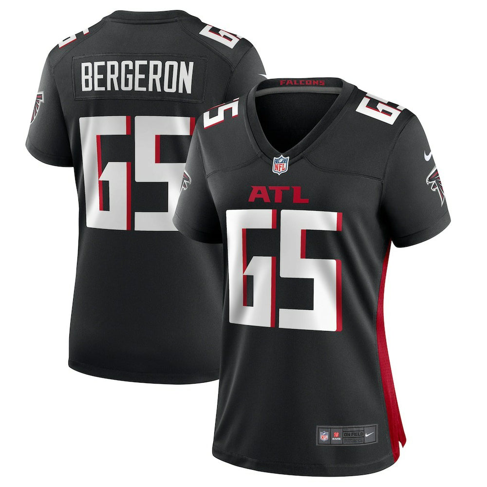 Nike Matthew Bergeron Atlanta Falcons Women's Team Game Jersey Black