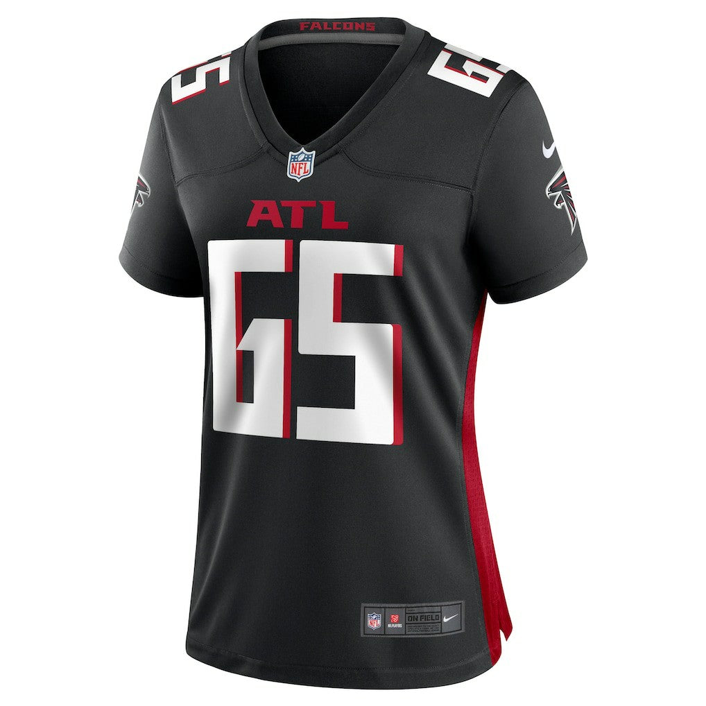 Nike Matthew Bergeron Atlanta Falcons Women's Team Game Jersey Black