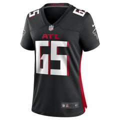 Nike Matthew Bergeron Atlanta Falcons Women's Team Game Jersey Black