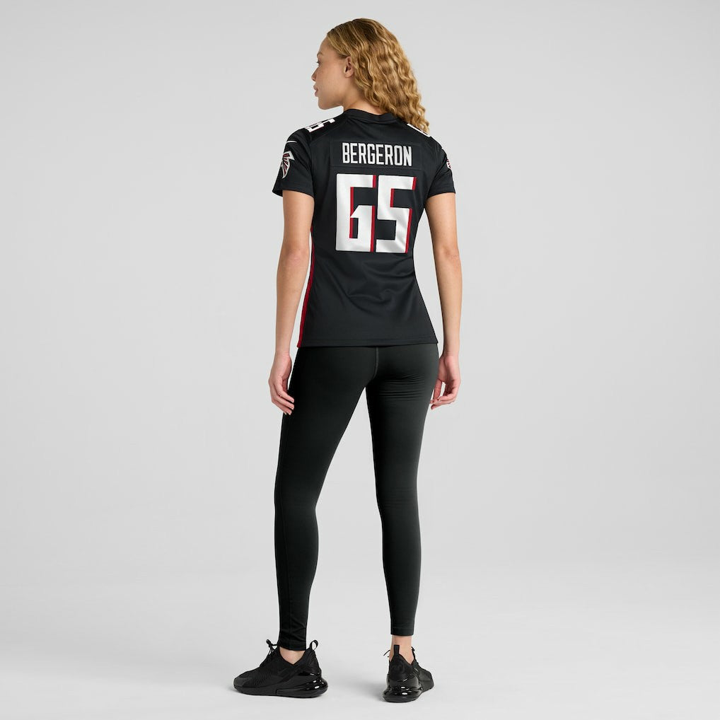 Nike Matthew Bergeron Atlanta Falcons Women's Team Game Jersey Black