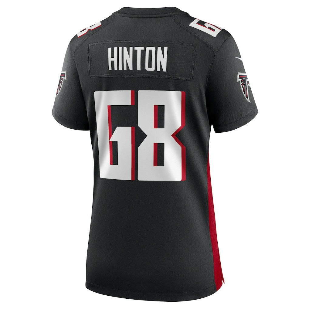 Nike Kyle Hinton Atlanta Falcons Women's Team Game Jersey Black