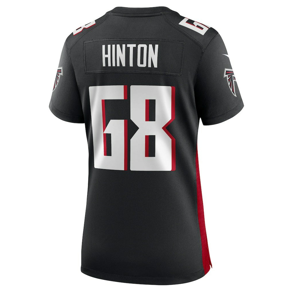 Nike Kyle Hinton Atlanta Falcons Women's Team Game Jersey Black