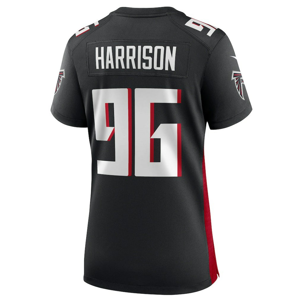 Nike Zach Harrison Atlanta Falcons Women's Team Game Jersey Black