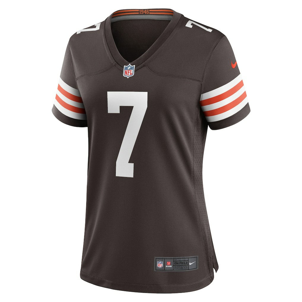 Nike Dustin Hopkins Cleveland Browns Women's Team Game Jersey Brown