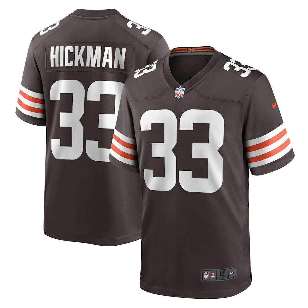 Nike Ronnie Hickman Cleveland Browns Team Game Jersey Brown