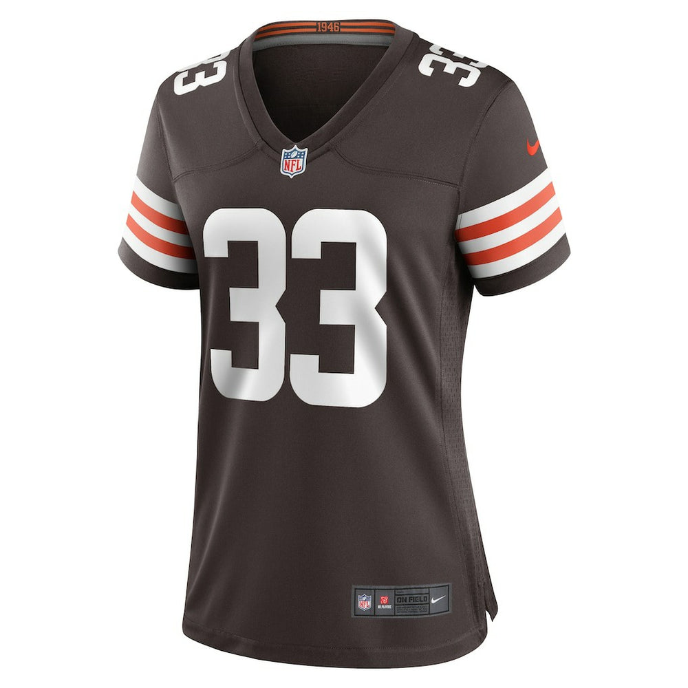 Nike Ronnie Hickman Cleveland Browns Women's Team Game Jersey Brown