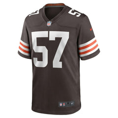 Nike Isaiah McGuire Cleveland Browns Team Game Jersey Brown
