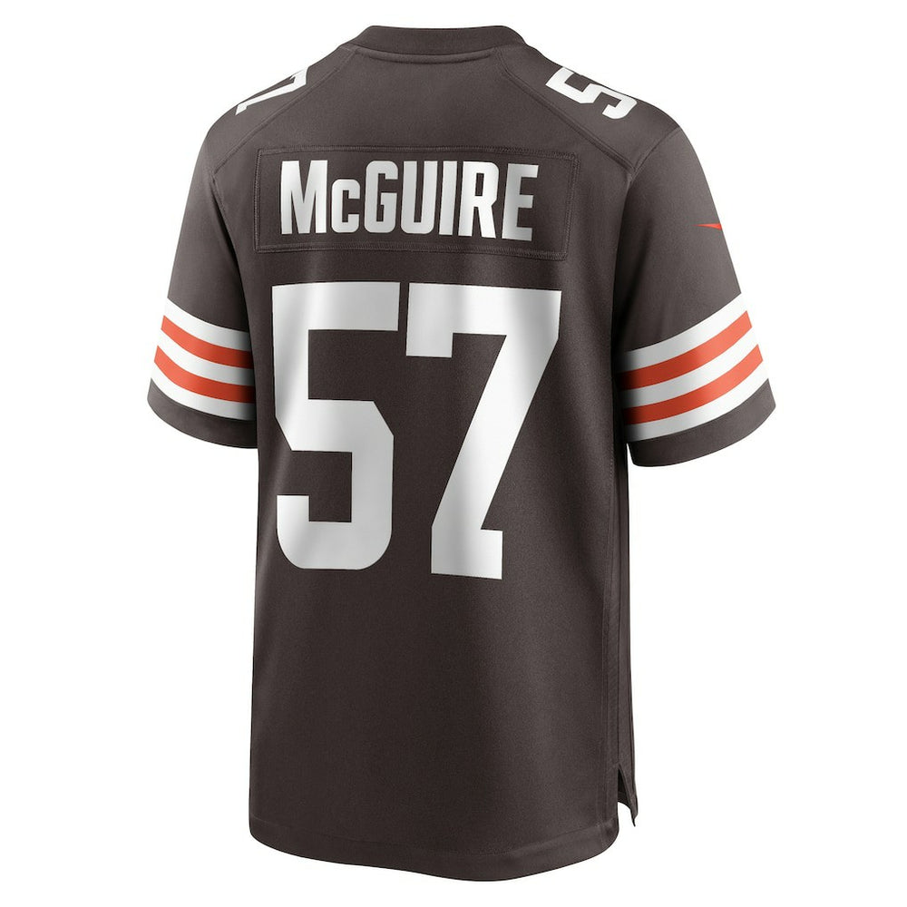 Nike Isaiah McGuire Cleveland Browns Team Game Jersey Brown