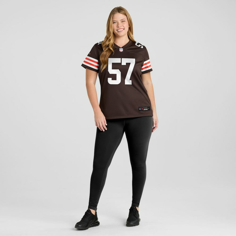 Nike Isaiah McGuire Cleveland Browns Women's Team Game Jersey Brown
