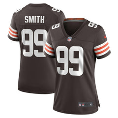 Nike Za'Darius Smith Cleveland Browns Women's Team Game Jersey Brown